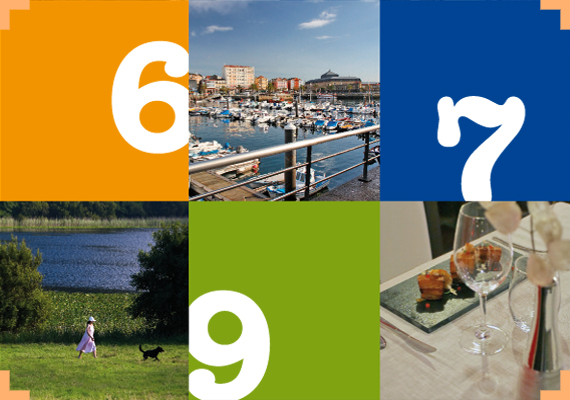 10 Razones para visitar Ferrol, es una campaña publicitaria realizada para promocionar la ciudad y el turismo de la ciudad de Ferrol y comarca _ [Diseño: item-aga]